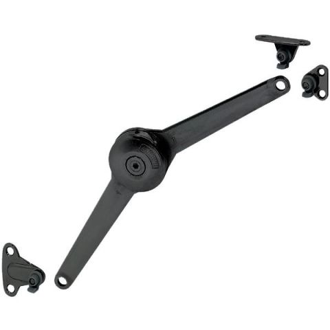 Hafele DUO FORTE Kalkar Kapak Makas Seti Sunta Siyah 28mm