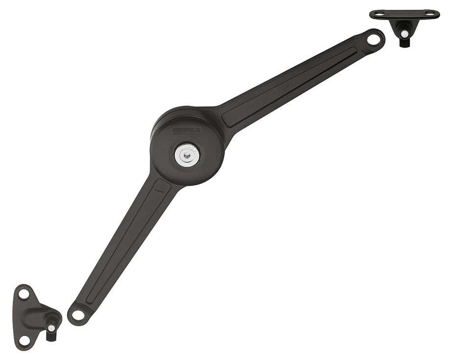 Häfele Free Duo forte Kalkar kapak/kalkar kapak tam set 250–700 mm ≤12 kg Siyah 373.66.311