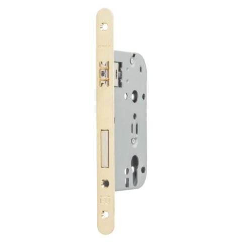 Hafele H50.03 Çarpma Kilit PC Parlak Pirinç 50/20mm