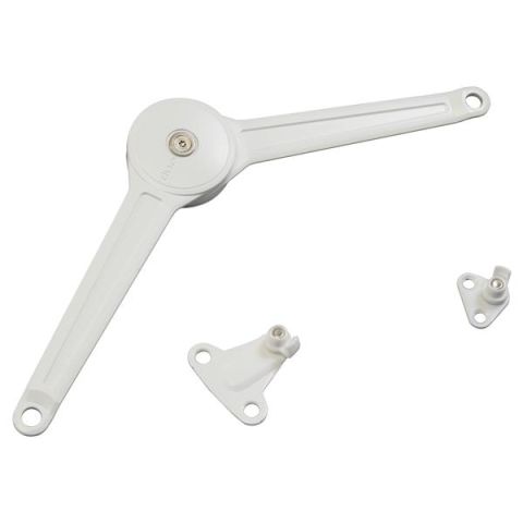 Hafele DUO FORTE Kalkar Kapak Makas Seti Sunta Beyaz 28mm