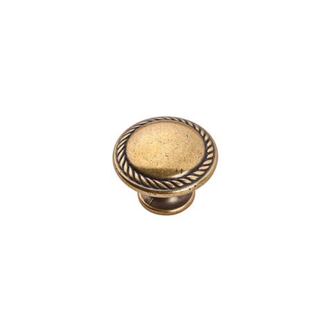 Hafele MOON Düğme Kulp Antik Bronz