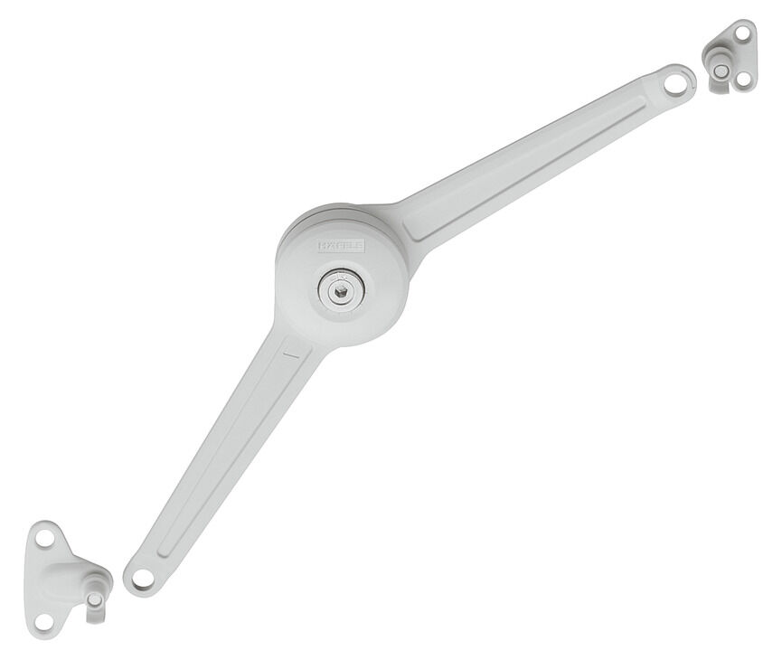 Häfele Free Duo forte Kalkar kapak/kalkar kapak tam set 250–700 mm ≤12 kg Beyaz 373.66.375