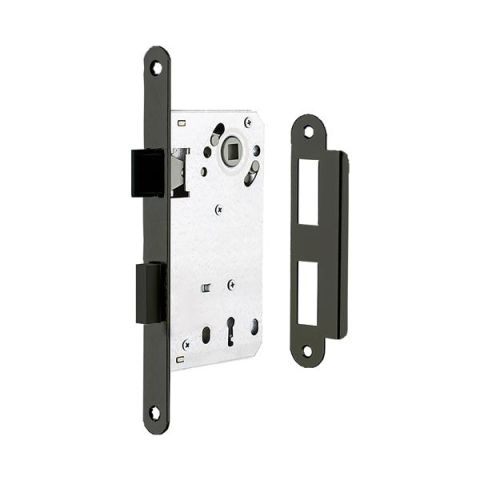 Hafele H50.05 Sessiz Kilit Oda Tipi Mat Siyah 50/18mm