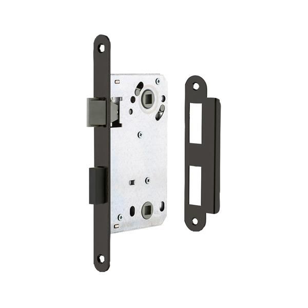 Hafele H50.05 Sessiz Kilit WC Tipi Mat Siyah 50/18mm