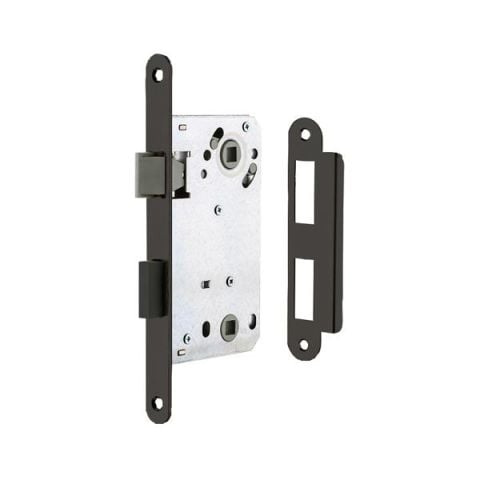 Hafele H50.05 Sessiz Kilit WC Tipi Mat Siyah 50/18mm