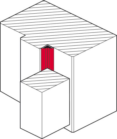 Häfele Yangın ve Duman Fitili 12x12x2100 mm - 12 mm 950.18.305