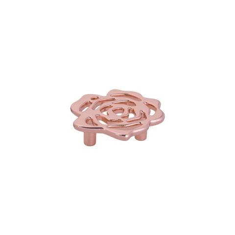 Hafele ROSE Düğme Kulp Parlak Bakır 32mm