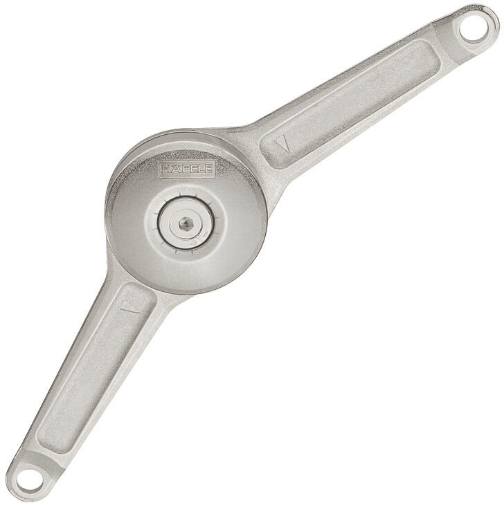 Häfele Free Duo standard Kalkar kanat/kalkar kapak ayrı 200–500 mm ≤9 kg Nikel kaplama 373.66.500