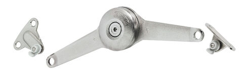 Häfele Free Duo standard Kalkar Kanat/Kalkar Kapak tam 200–500 mm ≤9 kg Nikel kaplama 373.66.613