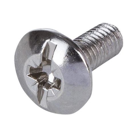 Hafele Destek Vidası Çelik  Nikel Kaplama M6x15mm