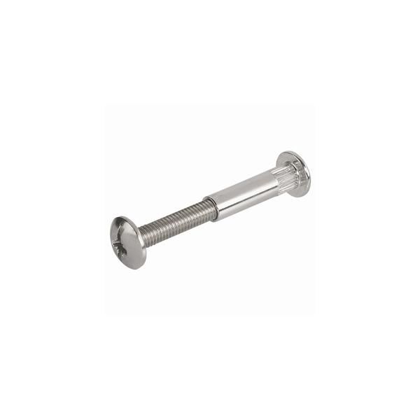 Hafele Destek Vidası Çelik  Nikel Kaplama M6x30mm