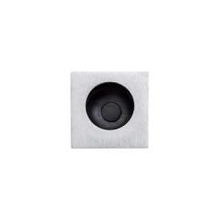 Hafele POCKET Gizli Kulp kare mat krom - 911.26.225