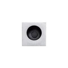 Hafele POCKET Gizli Kulp kare mat krom - 911.26.225