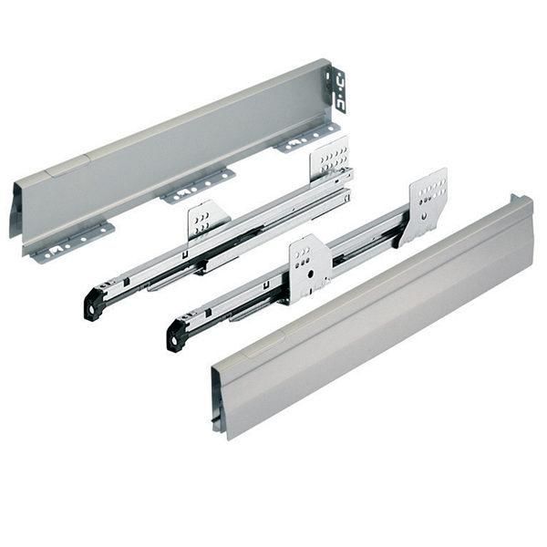 Hafele MOOVIT Çekmece Seti Paslanmaz Çelik Vidalı 16/92/350mm 50kg