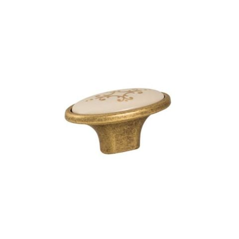 Hafele GELATO Düğme Kulp Antik Bronz