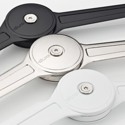 Häfele Duo forte Kalkar kanat/kalkar kapak ayrı bağlantı 250–700 mm ≤12 kg Nikel kaplama 373.66.700
