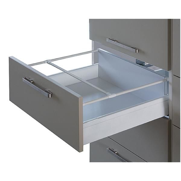 Hafele MOOVIT Yan bordür gri 270mm