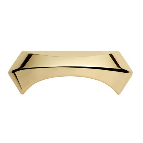 Hafele NOVE Kabuk Kulp Parlak Pirinç 96mm
