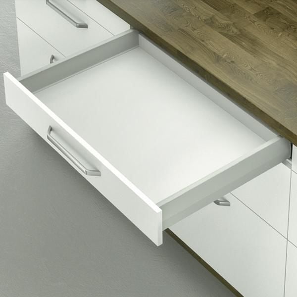 Hafele MATRIX BOX P Çekmece Seti Açık Gri Dübelli 18/92/500-1200mm 50kg