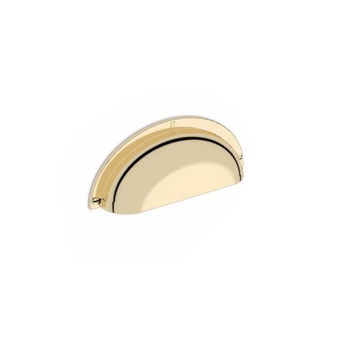 Hafele LAMONT Kabuk Kulp Parlak Pirinç 32mm
