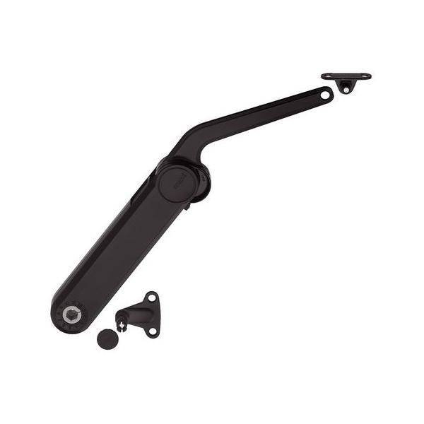 Hafele MAXI Makas set D Alüminyum Çerçeveli Kapak İçin Siyah 28mm