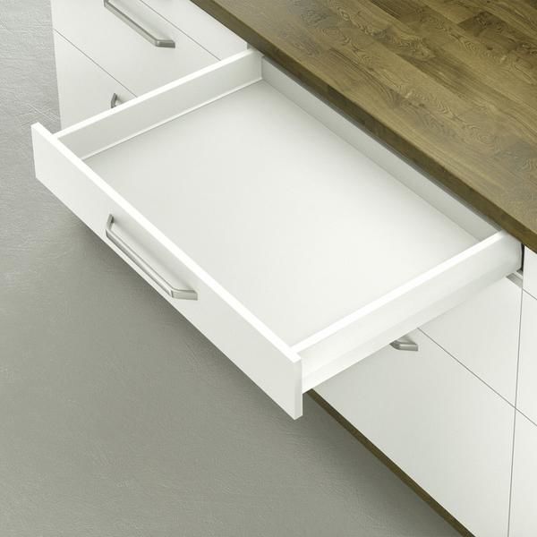 Hafele MATRIX BOX P Çekmece Seti Mat Beyaz Dübelli 18/92/450-1200mm 50kg