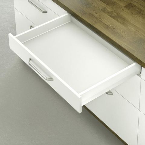 Hafele MATRIX BOX P Çekmece Seti Mat Beyaz Dübelli 18/92/450-1200mm 50kg