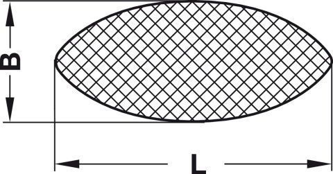 Häfele Lamel ahşap - 19 mm 53 mm 267.90.010