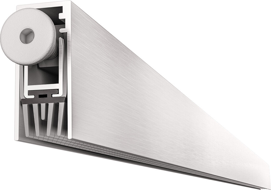 Häfele ZONE FILLER - Kapı Altı Giyotin 30 mm 830 mm Fitil: Gri Taşıyıcı 950.45.183