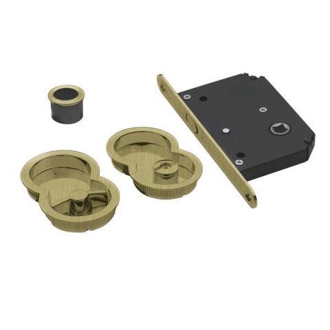 Hafele OTTO Kayar Kapı Kilidi WC Tipi Antik Bronz 50/16mm