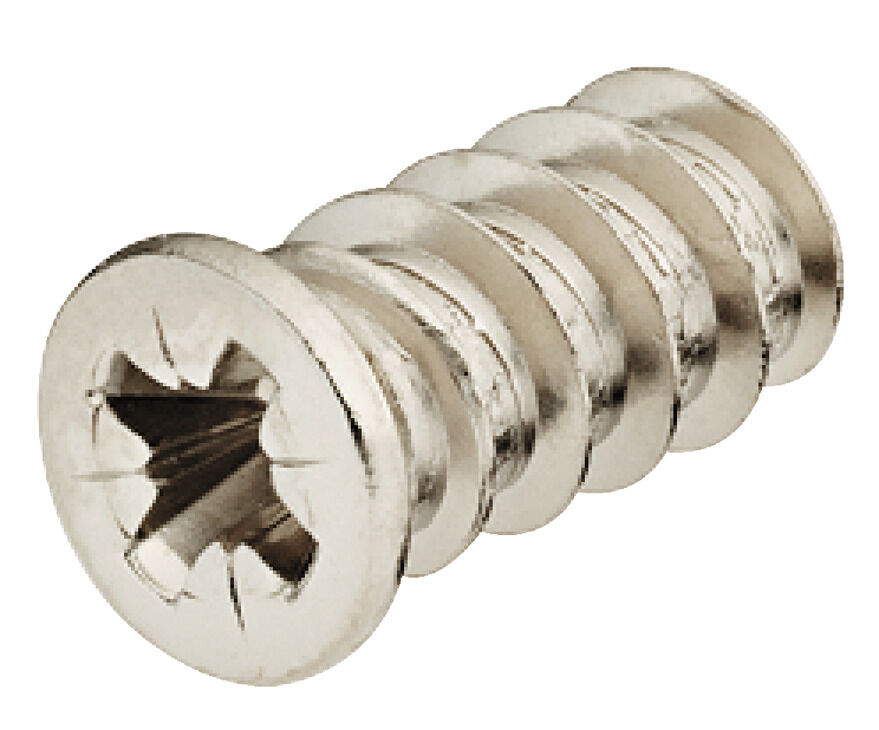 Häfele Euro vida Varianta havşa başlı PZ2 çelik 6,30x13,50 mm 6,30 mm Nikel kaplama PZ 013.15.724