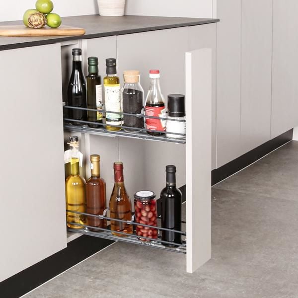 Hafele BONUS PLUS Şişelik 150mm Antrasit