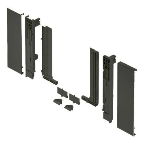 Hafele M Box VIS-Gl Ön panel tutucu set, ant.