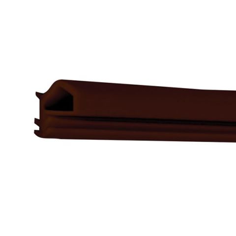 Hafele F02 Kapı Fitili Yandan Basan Çatı Kulaklı Kahverengi10mm