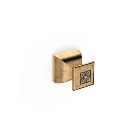 Hafele FLOWER Düğme Kulp Antik Bronz
