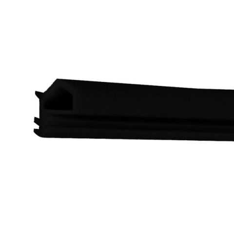 Hafele F02 Kapı Fitili Yandan Basan Çatı Kulaklı Siyah10mm