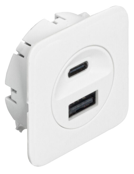 USB şarj istasyonu, Hafele Loox5, USB-A / USB-C, 12 V