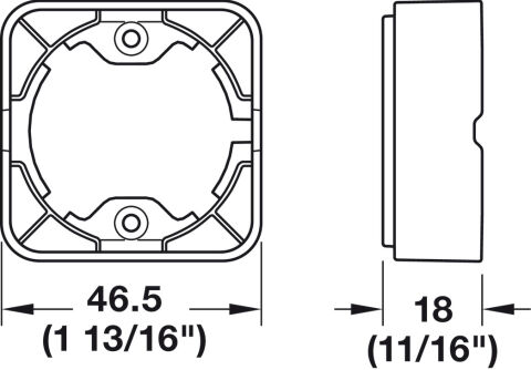 USB şarj istasyonu, Hafele Loox5, USB-A / USB-C, 24 V