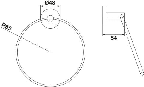 Halka Havluluk, Hafele AXIS - 580.67.014