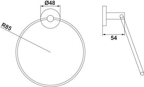 Halka Havluluk, Hafele AXIS - 580.67.014