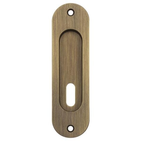 Hafele OVAL Gömme Kulp Oda Tipi Antik Bronz