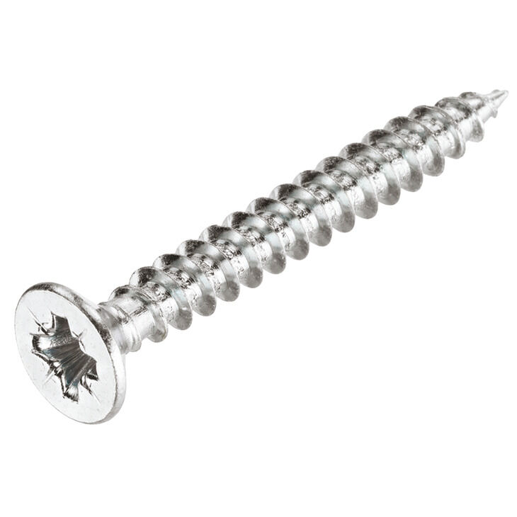 Häfele HOSPA Sunta Vidası Havşa Başlı PZ Tam Dişli 3,50x18 mm 7 mm Çelik gri PZ Yıldız 015.31.651