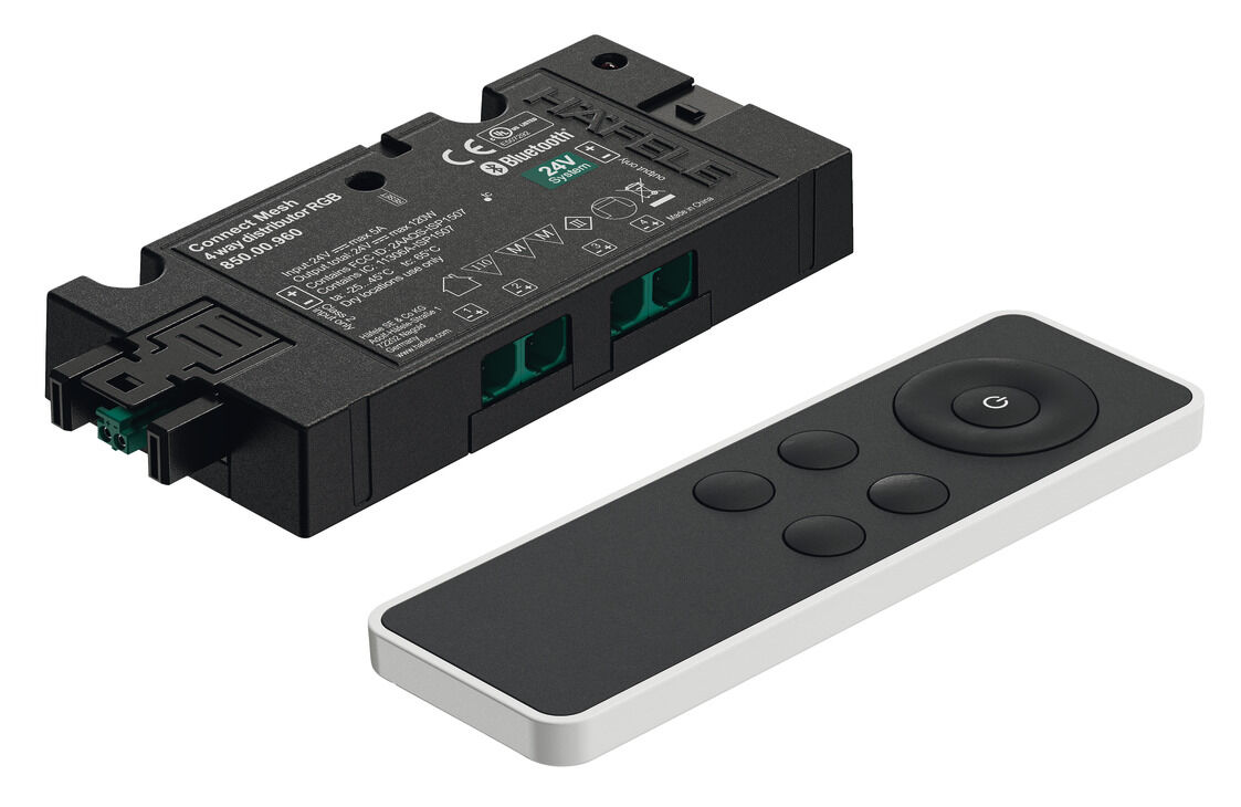 Häfele Connect Mesh Eco 24 V 4 (RGB) Uzaktan kumanda 850.00.986