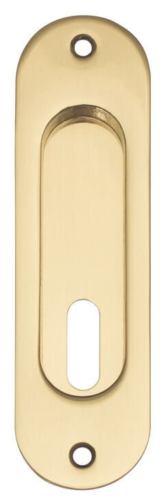 Gömme Kapı Kolu, Hafele OVAL, Ahşap Kapı, Pirinç