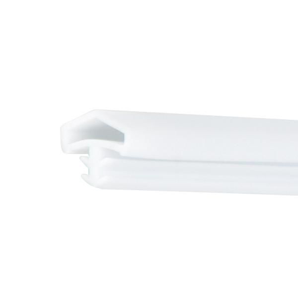 Hafele F03 Kapı Fitili Ortadan Basan Çatı Beyaz 12mm