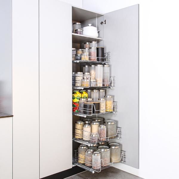 Hafele PASTO Çekmece Sepeti 450mm Gümüş gri