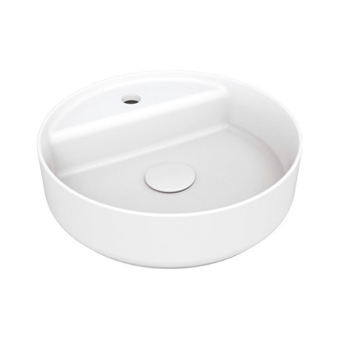 Hafele MILAGRO RB Lavabo, parlak beyaz, 420mm - 588.21.151