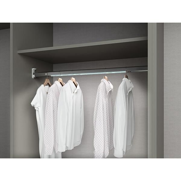 Hafele DRESS LINE Işıklı as.bor.pil.862mm,p.elo