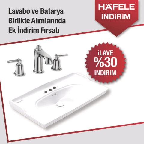 Banyo Lavabosu, Hafele EMPRESS+Hafele ROMANO - 588.21.009
