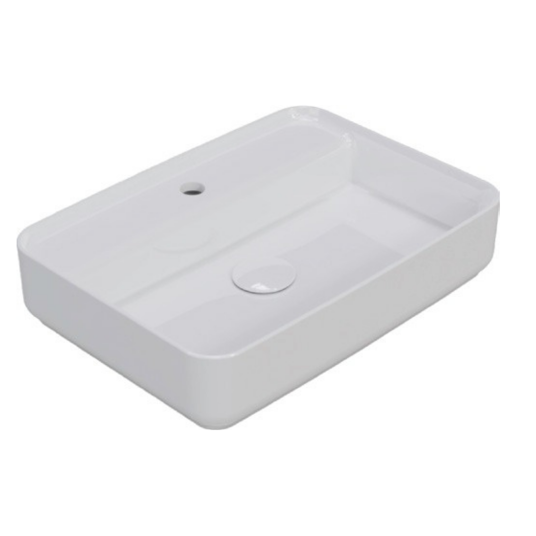 Hafele MILAGRO SB Lavabo, parlak beyaz, 550x400mm